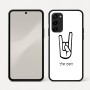 כיסוי בעיצוב אישי עם השם שלך לדגם - Nothing Phone (3a) Pro בעיצוב יד סלע
