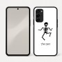 כיסוי בעיצוב אישי עם השם שלך לדגם - Nothing Phone (3a) Pro בעיצוב סקלטון