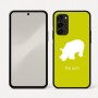 כיסוי בעיצוב אישי עם השם שלך לדגם - Nothing Phone (3a) Pro בעיצוב קרנף