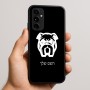 כיסוי בעיצוב אישי עם השם שלך לדגם - Nothing Phone (3a) Pro בעיצוב פרצוף בולדוג