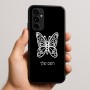 כיסוי בעיצוב אישי עם השם שלך לדגם - Nothing Phone (3a) Pro בעיצוב פרפר