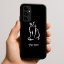 כיסוי בעיצוב אישי עם השם שלך לדגם - Nothing Phone (3a) Pro בעיצוב חתול