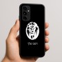 כיסוי בעיצוב אישי עם השם שלך לדגם - Nothing Phone (3a) Pro בעיצוב פני אריה