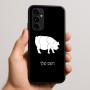 כיסוי בעיצוב אישי עם השם שלך לדגם - Nothing Phone (3a) Pro בעיצוב חזיר