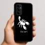 כיסוי בעיצוב אישי עם השם שלך לדגם - Nothing Phone (3a) Pro בעיצוב עקרב