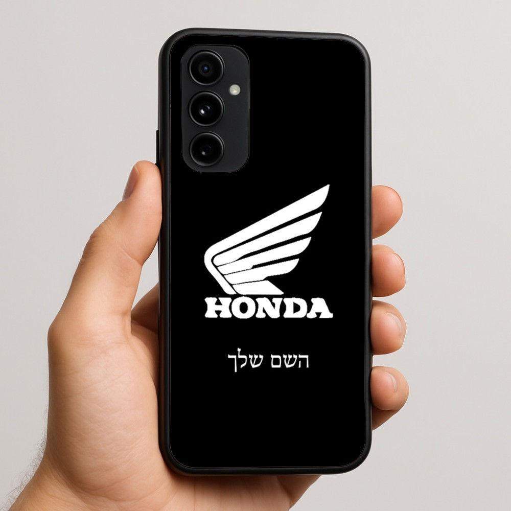 כיסוי בעיצוב אישי עם השם שלך לדגם - Nothing Phone (3a) Pro בעיצוב הונדה