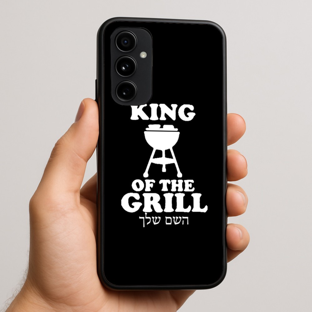 כיסוי בעיצוב אישי עם השם שלך לדגם - Nothing Phone (3a) Pro בעיצוב מלך הגריל