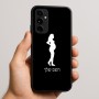 כיסוי בעיצוב אישי עם השם שלך לדגם - Nothing Phone (3a) Pro בעיצוב אישה בהריון