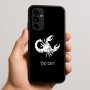 כיסוי בעיצוב אישי עם השם שלך לדגם - Nothing Phone (3a) Pro בעיצוב מזלות - עקרב