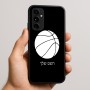 כיסוי בעיצוב אישי עם השם שלך לדגם - Nothing Phone (3a) Pro בעיצוב כדורסל