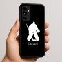 כיסוי בעיצוב אישי עם השם שלך לדגם - Nothing Phone (3a) Pro בעיצוב הוקי שוערים