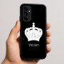 כיסוי בעיצוב אישי עם השם שלך לדגם - Nothing Phone (3a) Pro בעיצוב כתר מלכותי