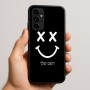 כיסוי בעיצוב אישי עם השם שלך לדגם - Nothing Phone (3a) Pro בעיצוב סמיילי