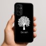 כיסוי בעיצוב אישי עם השם שלך לדגם - Nothing Phone (3a) Pro בעיצוב עץ