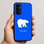 כיסוי בעיצוב אישי עם השם שלך לדגם - Nothing Phone (3a) Pro בעיצוב דוב