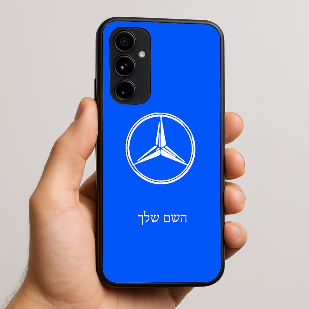 כיסוי בעיצוב אישי עם השם שלך לדגם - Nothing Phone (3a) Pro בעיצוב מרצדס-בנץ