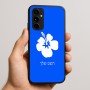 כיסוי בעיצוב אישי עם השם שלך לדגם - Nothing Phone (3a) Pro בעיצוב פרח היביסקוס
