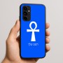 כיסוי בעיצוב אישי עם השם שלך לדגם - Nothing Phone (3a) Pro בעיצוב אנק - מפתח החיים המצרי