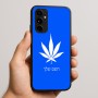 כיסוי בעיצוב אישי עם השם שלך לדגם - Nothing Phone (3a) Pro בעיצוב עלה מריחואנה - גראס