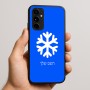 כיסוי בעיצוב אישי עם השם שלך לדגם - Nothing Phone (3a) Pro בעיצוב שלג