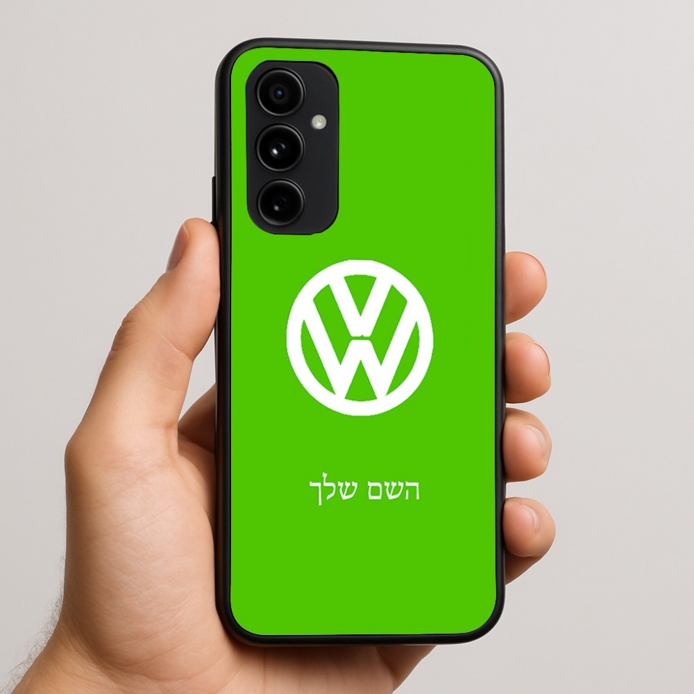 כיסוי בעיצוב אישי עם השם שלך לדגם - Nothing Phone (3a) Pro בעיצוב פולקסווגן