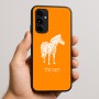 כיסוי בעיצוב אישי עם השם שלך לדגם - Nothing Phone (3a) Pro בעיצוב זברה