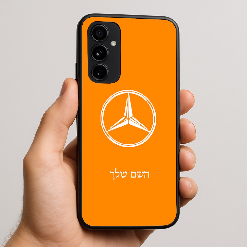 כיסוי בעיצוב אישי עם השם שלך לדגם - Nothing Phone (3a) Pro בעיצוב מרצדס-בנץ