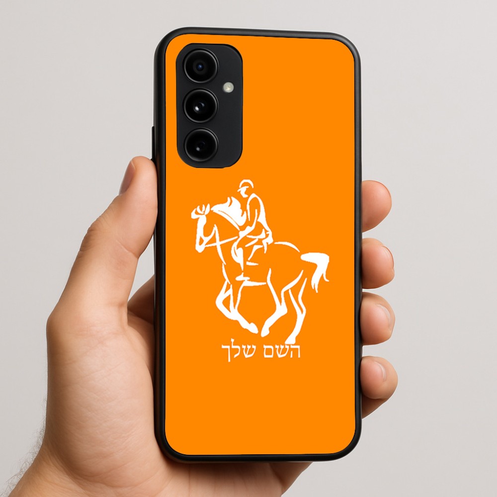 כיסוי בעיצוב אישי עם השם שלך לדגם - Nothing Phone (3a) Pro בעיצוב רוכב סוסים 2