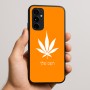כיסוי בעיצוב אישי עם השם שלך לדגם - Nothing Phone (3a) Pro בעיצוב עלה מריחואנה - גראס