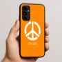 כיסוי בעיצוב אישי עם השם שלך לדגם - Nothing Phone (3a) Pro בעיצוב סמל השלום