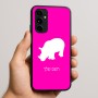 כיסוי בעיצוב אישי עם השם שלך לדגם - Nothing Phone (3a) Pro בעיצוב קרנף