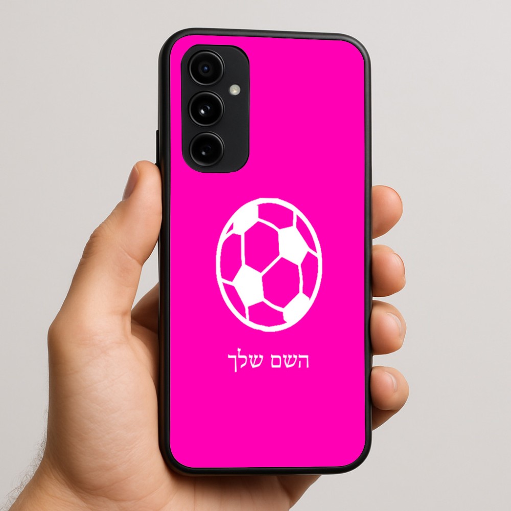 כיסוי בעיצוב אישי עם השם שלך לדגם - Nothing Phone (3a) Pro בעיצוב כדורגל כדור כדורגל