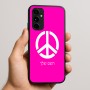 כיסוי בעיצוב אישי עם השם שלך לדגם - Nothing Phone (3a) Pro בעיצוב סמל השלום