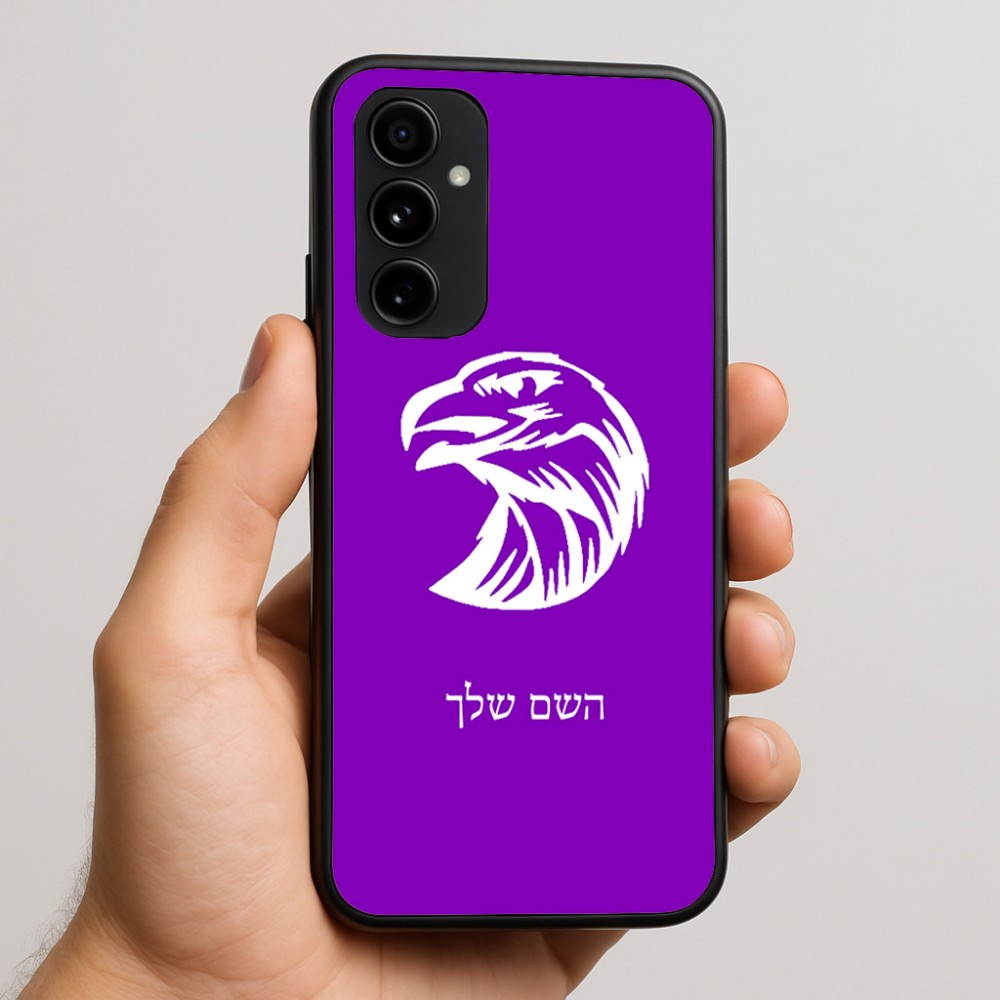 כיסוי בעיצוב אישי עם השם שלך לדגם - Nothing Phone (3a) Pro בעיצוב ראש נשר