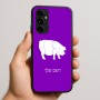 כיסוי בעיצוב אישי עם השם שלך לדגם - Nothing Phone (3a) Pro בעיצוב חזיר