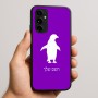 כיסוי בעיצוב אישי עם השם שלך לדגם - Nothing Phone (3a) Pro בעיצוב פינגווין