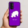 כיסוי בעיצוב אישי עם השם שלך לדגם - Nothing Phone (3a) Pro בעיצוב קרנף