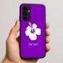 כיסוי בעיצוב אישי עם השם שלך לדגם - Nothing Phone (3a) Pro בעיצוב פרח היביסקוס
