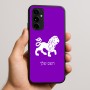כיסוי בעיצוב אישי עם השם שלך לדגם - Nothing Phone (3a) Pro בעיצוב מזלות - אריה