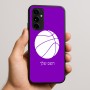 כיסוי בעיצוב אישי עם השם שלך לדגם - Nothing Phone (3a) Pro בעיצוב כדורסל