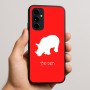 כיסוי בעיצוב אישי עם השם שלך לדגם - Nothing Phone (3a) Pro בעיצוב קרנף