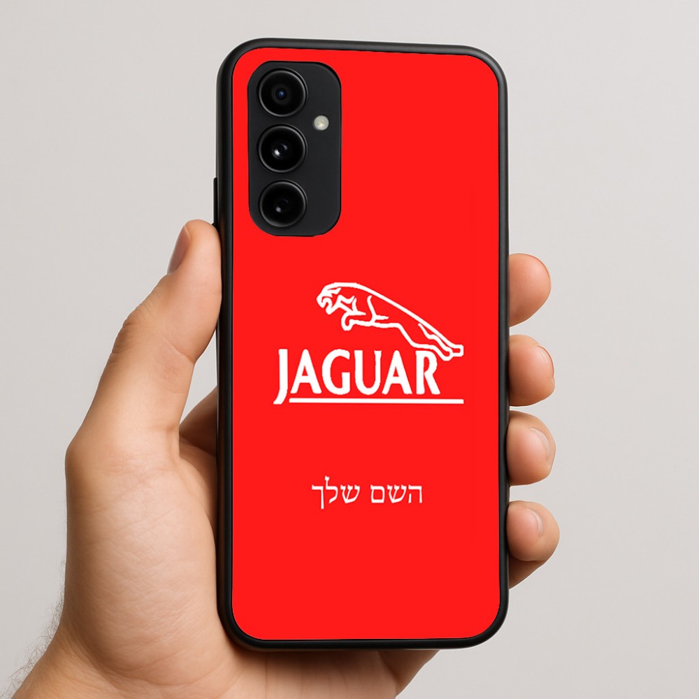 כיסוי בעיצוב אישי עם השם שלך לדגם - Nothing Phone (3a) Pro בעיצוב יגואר