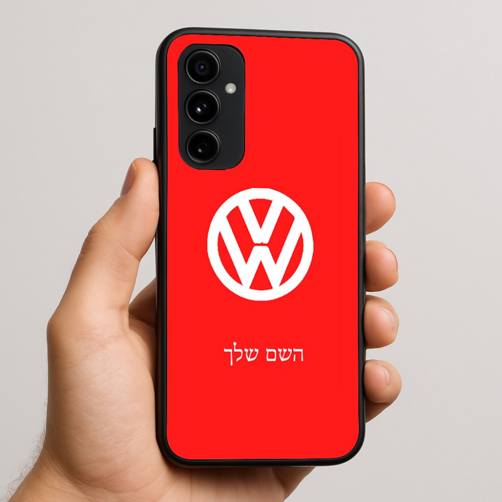 כיסוי בעיצוב אישי עם השם שלך לדגם - Nothing Phone (3a) Pro בעיצוב פולקסווגן