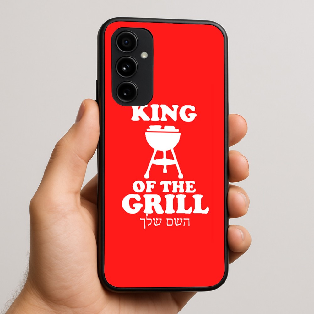 כיסוי בעיצוב אישי עם השם שלך לדגם - Nothing Phone (3a) Pro בעיצוב מלך הגריל