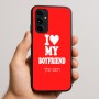 כיסוי בעיצוב אישי עם השם שלך לדגם - Nothing Phone (3a) Pro בעיצוב אוהבת את החבר שלי