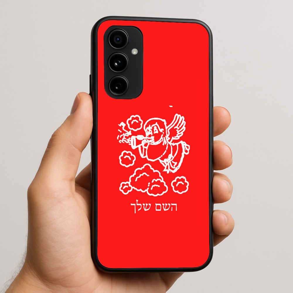 כיסוי בעיצוב אישי עם השם שלך לדגם - Nothing Phone (3a) Pro בעיצוב מחזמר אנג'ל 2