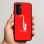 כיסוי בעיצוב אישי עם השם שלך לדגם - Nothing Phone (3a) Pro בעיצוב סקסופון
