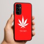 כיסוי בעיצוב אישי עם השם שלך לדגם - Nothing Phone (3a) Pro בעיצוב עלה מריחואנה - גראס
