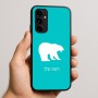 כיסוי בעיצוב אישי עם השם שלך לדגם - Nothing Phone (3a) Pro בעיצוב דוב