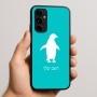 כיסוי בעיצוב אישי עם השם שלך לדגם - Nothing Phone (3a) Pro בעיצוב פינגווין